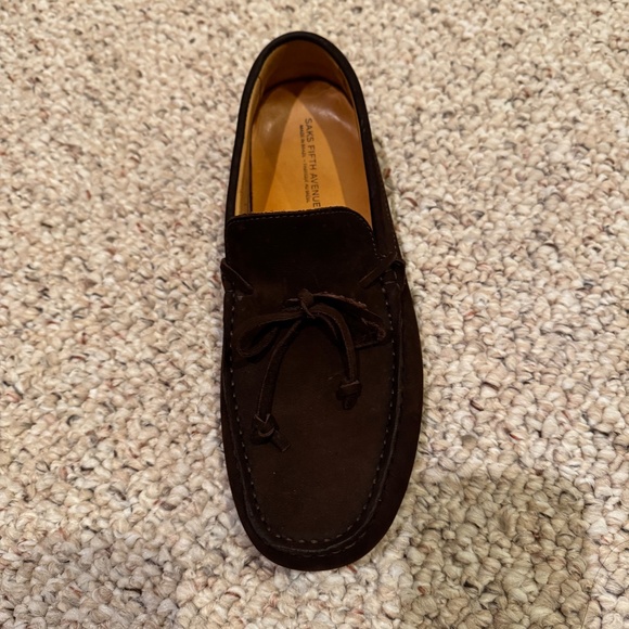 Saks Fifth Avenue Leather Driving Loafer Men Size 9 main image 11
